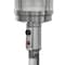 Flash Furniture Sol Patio Outdoor Heating-Slate Gray Stainless Steel 40,000 BTU Propane Heater w/Wheels, 7.5Ft Tall NAN-HSS-AGH-GY-GG - alternate 3